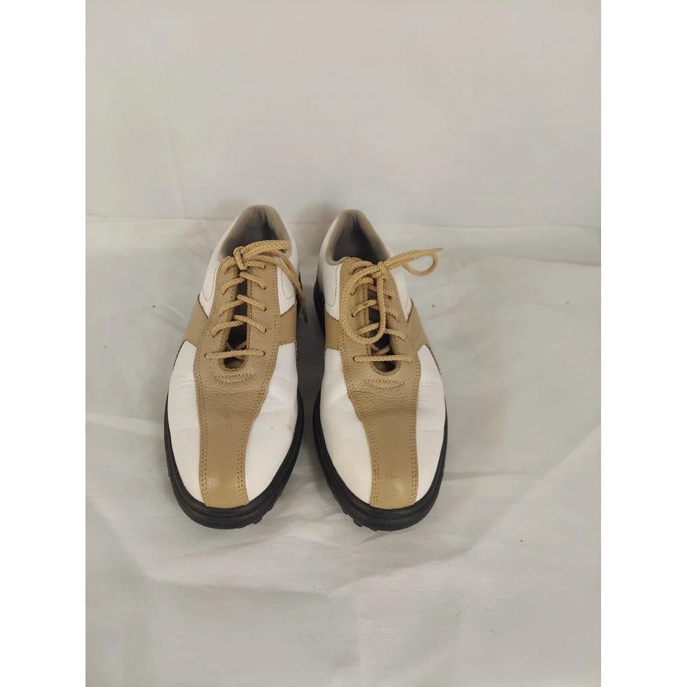 FOOTJOY SIERRA TREKS White Tan Women's Golf Shoes size 6.5‎ M Style # 98407